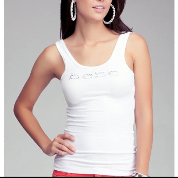 💖Bebe NEW tank pink blush top - Picture 2 of 7